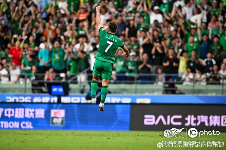 法比奥百场里程碑 塞尔吉尼奥贴地斩 国安主场1-1遭铁人逼平
